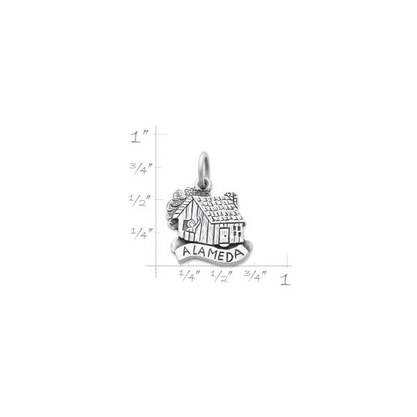 James Avery Artisan Jewelry Charms-Alameda Cabin Charm