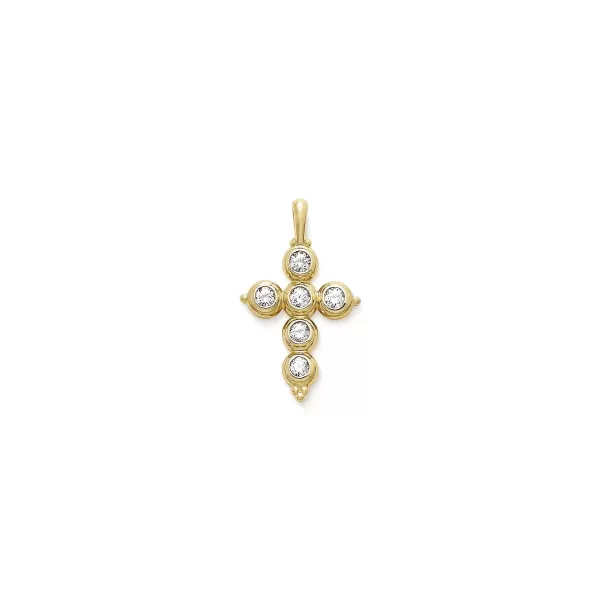 James Avery Artisan Jewelry Pendants-Antiquity Gemstone Cross Pendant