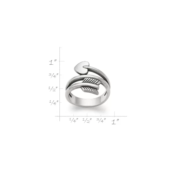 James Avery Artisan Jewelry Rings-Arrow And Heart Ring