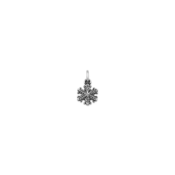 James Avery Artisan Jewelry Charms-Aspen Snow Crystal Charm