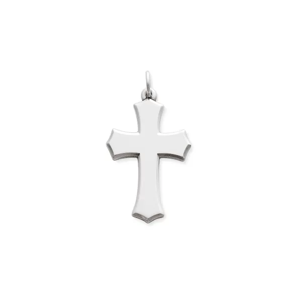 James Avery Artisan Jewelry Charms-Beveled Clechee Cross Pendant