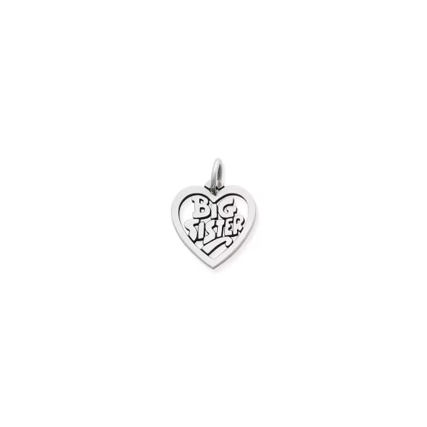 James Avery Artisan Jewelry Charms-Big Sister Heart Charm