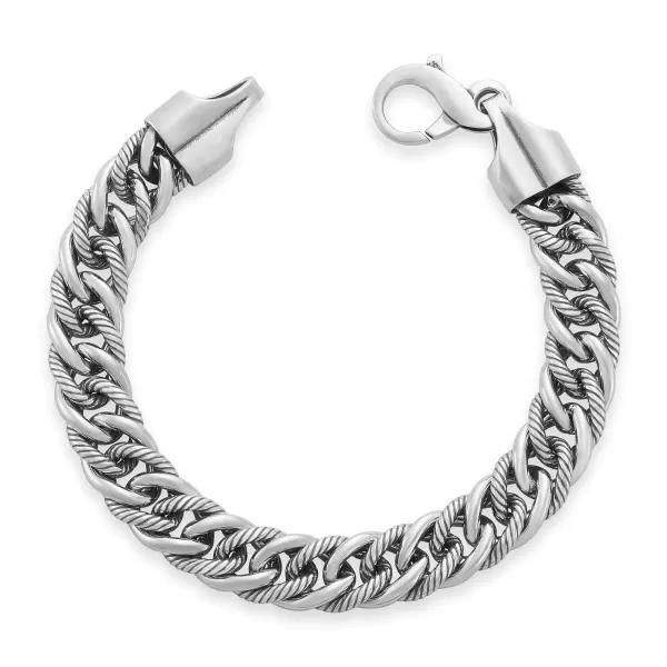 James Avery Artisan Jewelry Bracelets-Bold Twisted Link Curb Bracelet