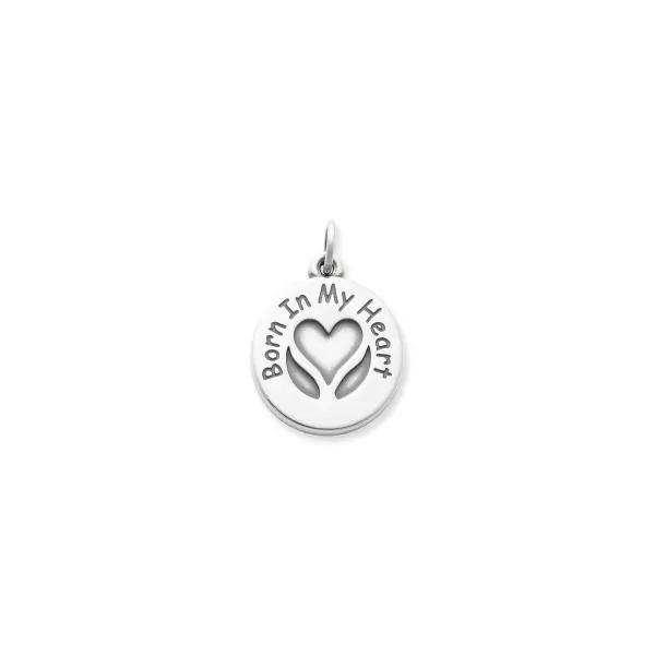 James Avery Artisan Jewelry Charms-Born In My Heart Adoption Charm