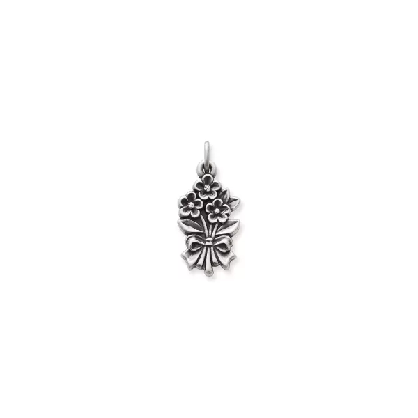 James Avery Artisan Jewelry Charms-Bouquet Of Flowers Charm