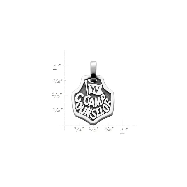 James Avery Artisan Jewelry Charms-Camp Waldemar Counselor Charm