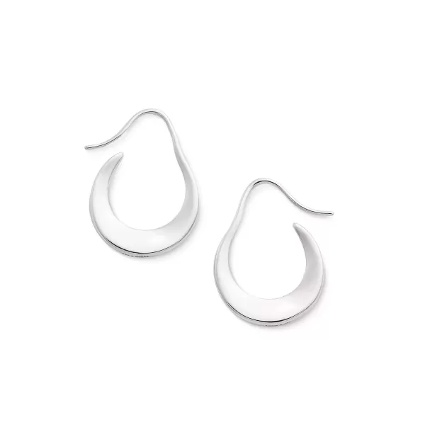 James Avery Artisan Jewelry Earrings-Classic Crescent Hoops