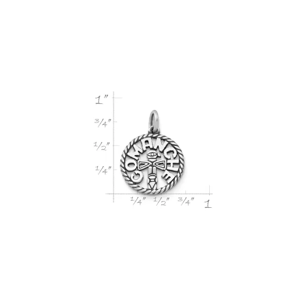 James Avery Artisan Jewelry Charms-Comanche Disk Charm