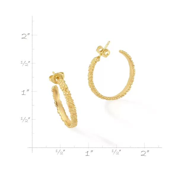 James Avery Artisan Jewelry Earrings-Delicate Margarita Hoops