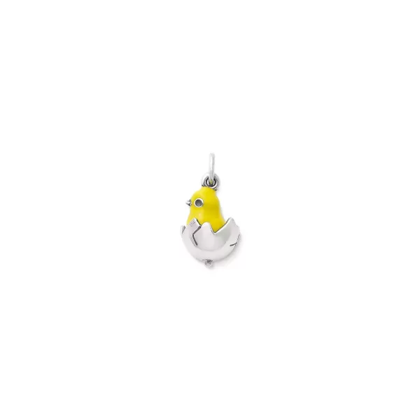 James Avery Artisan Jewelry Charms-Enamel Chicks Rule Charm