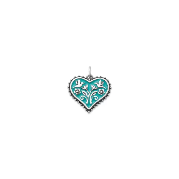 James Avery Artisan Jewelry Charms-Enamel Hearts In Bloom Charm