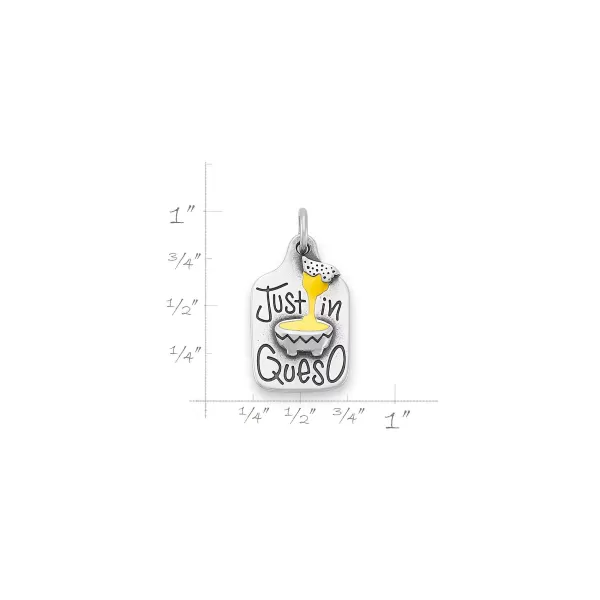 James Avery Artisan Jewelry Charms-Enamel Just In Queso Charm