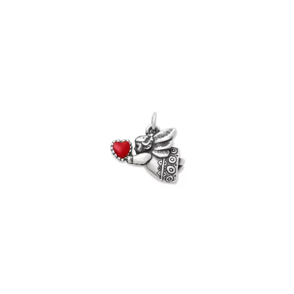 James Avery Artisan Jewelry Charms-Enamel Love Angel Charm