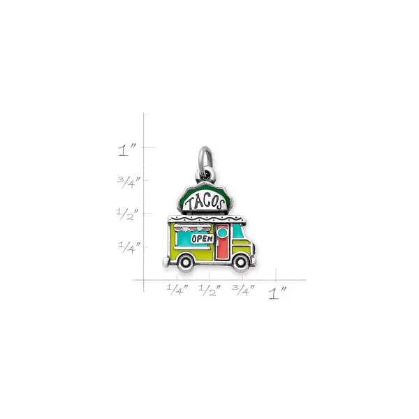 James Avery Artisan Jewelry Charms-Enamel Taco Truck Charm