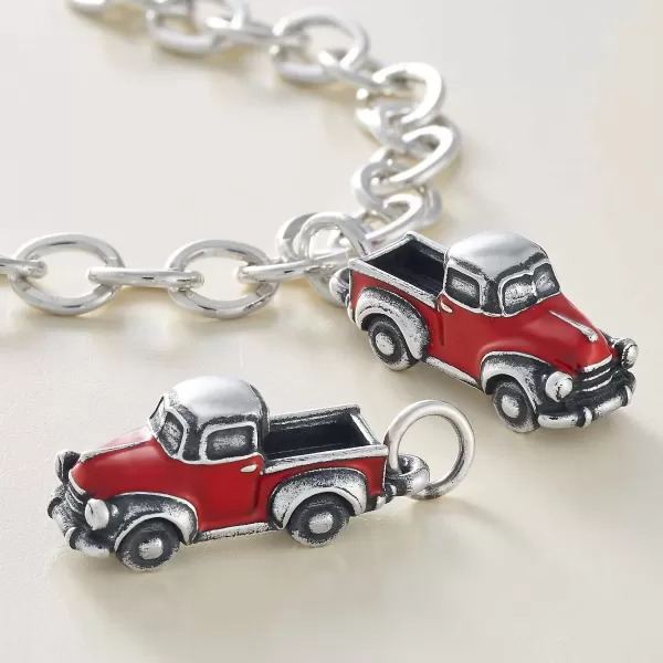 James Avery Artisan Jewelry Charms-Enamel Vintage Truck Charm