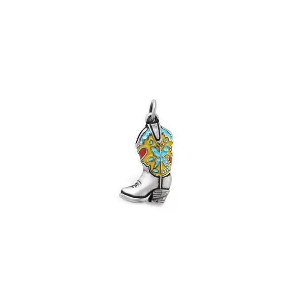 James Avery Artisan Jewelry Charms-Enamel Western Boot Charm