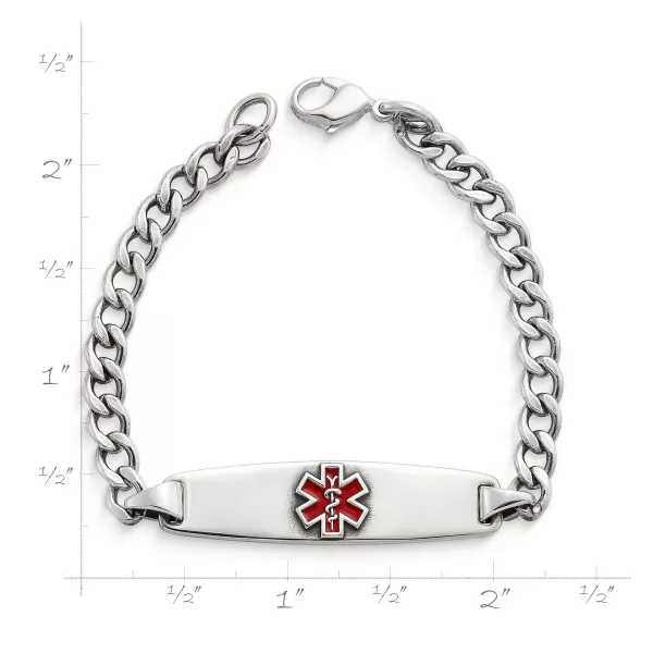 James Avery Artisan Jewelry Bracelets-Enameled Medical Alert Bracelet