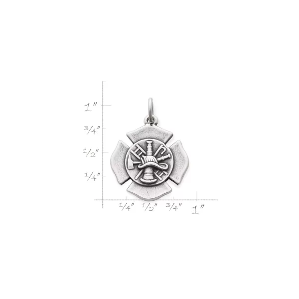 James Avery Artisan Jewelry Charms-Firefighter'S Charm