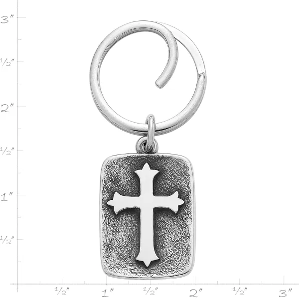 James Avery Artisan Jewelry Accessories-Fleuree Cross Key Chain