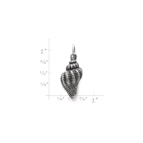 James Avery Artisan Jewelry Charms-Fluted Conch Shell Charm