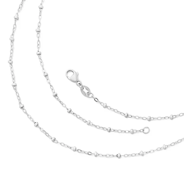 James Avery Artisan Jewelry Necklaces And Chains-Forged Beaded Chain