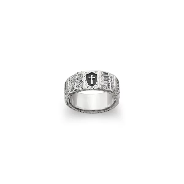 James Avery Artisan Jewelry Rings-Forged Faith, Hope And Love Ring