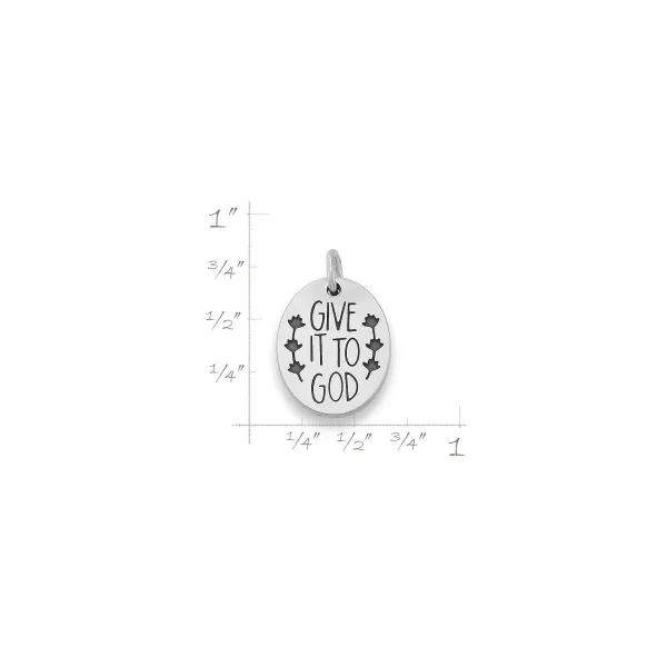 James Avery Artisan Jewelry Charms-Give It To God Charm