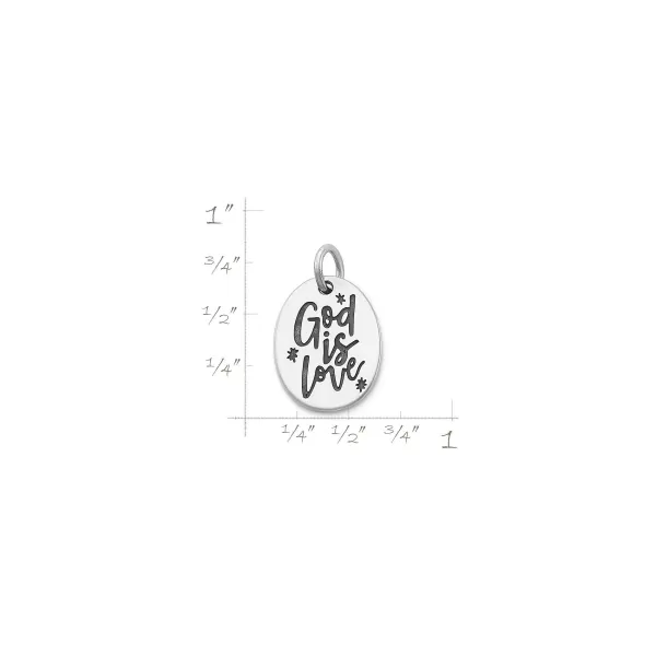 James Avery Artisan Jewelry Charms-God Is Love Charm