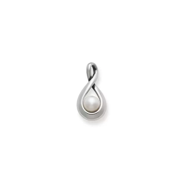 James Avery Artisan Jewelry Pendants-Graceful Twist Pendant With Cultured Pearl