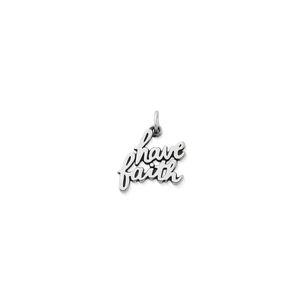 James Avery Artisan Jewelry Religious Charms-Have Faith Charm