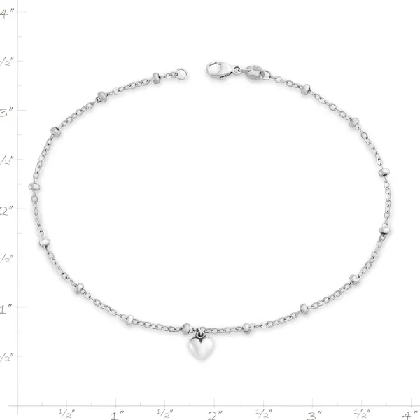 James Avery Artisan Jewelry Bracelets-Heart Drop Anklet