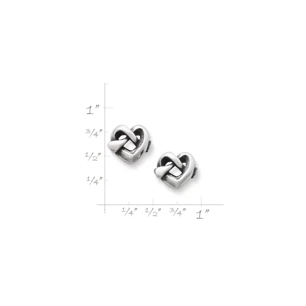 James Avery Artisan Jewelry Earrings-Heart Knot Studs