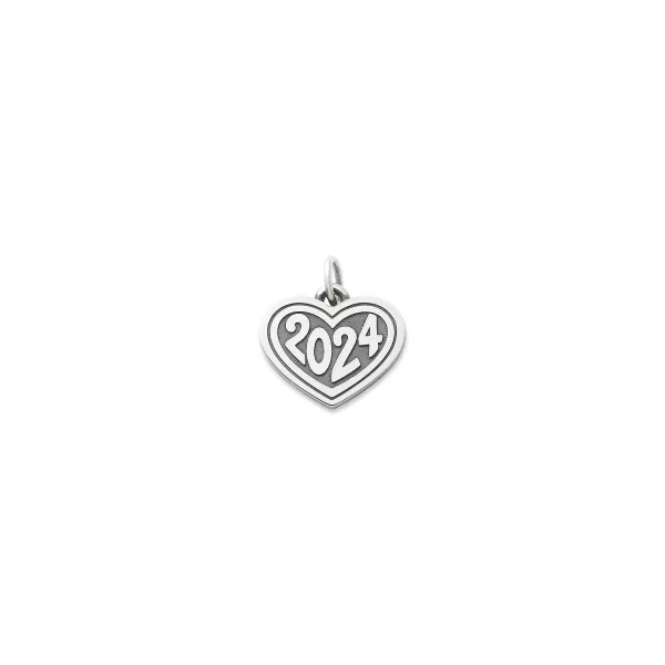 James Avery Artisan Jewelry Charms-Heart Year Charm