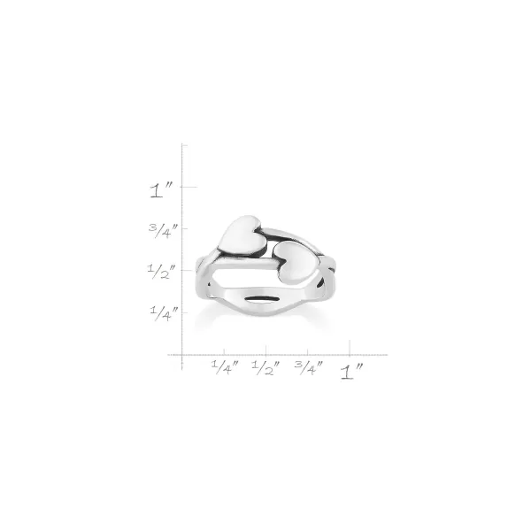 James Avery Artisan Jewelry Rings-Hearts Entwined Ring