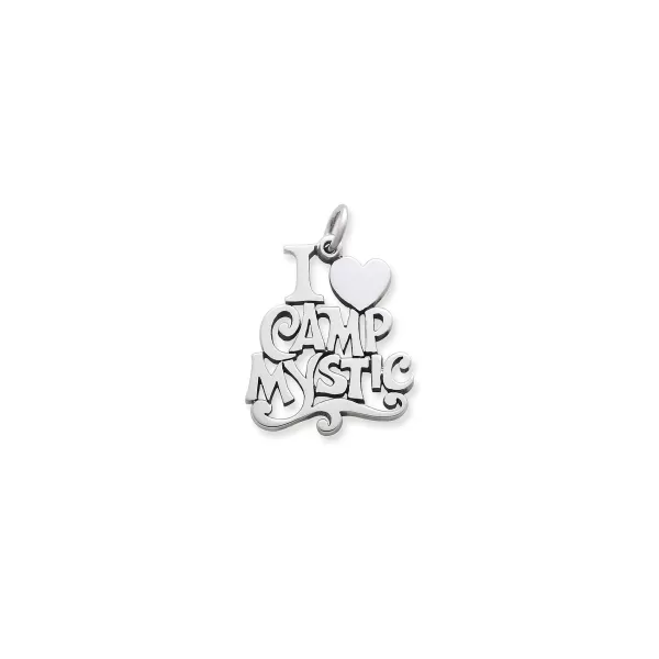 James Avery Artisan Jewelry Charms-I Love Camp Mystic Charm