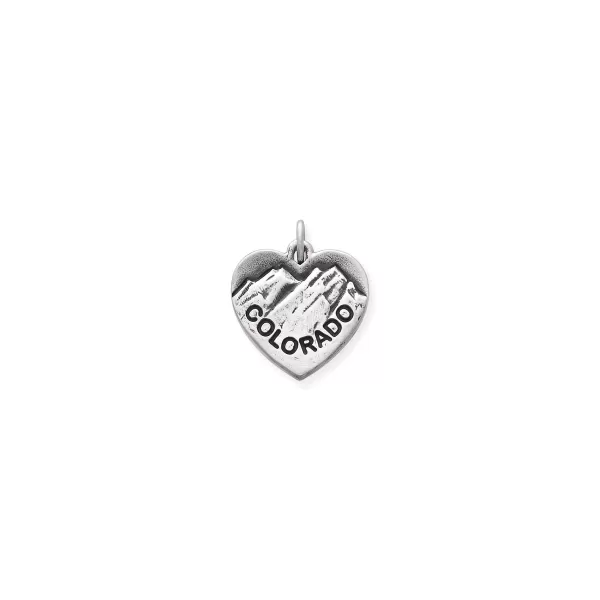 James Avery Artisan Jewelry Charms-I Love Colorado Charm