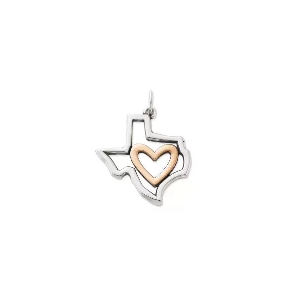 James Avery Artisan Jewelry Pendants-I Love Texas Pendant