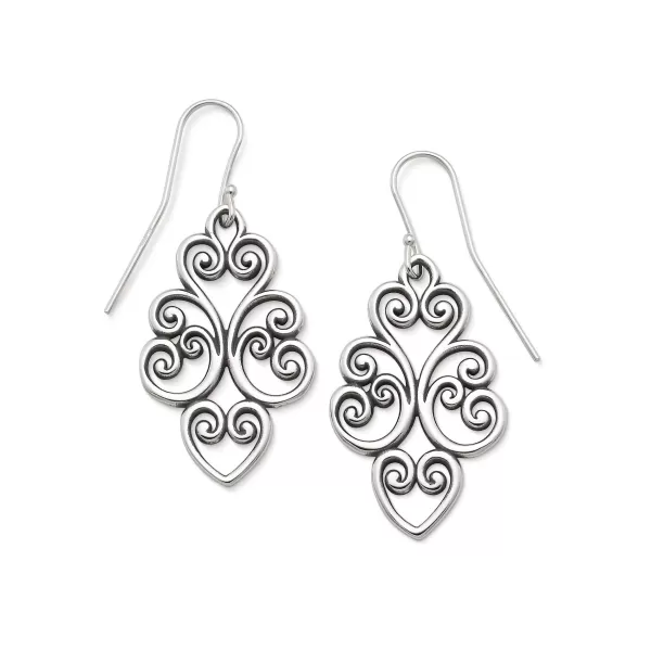 James Avery Artisan Jewelry Earrings-Jubilant Heart Dangle Earrings