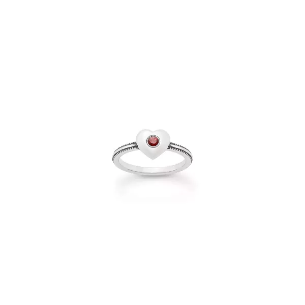 James Avery Artisan Jewelry Rings-Keepsake Heart Birthstone Ring