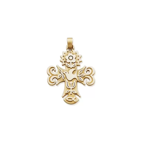 James Avery Artisan Jewelry Charms-La Primavera Cross