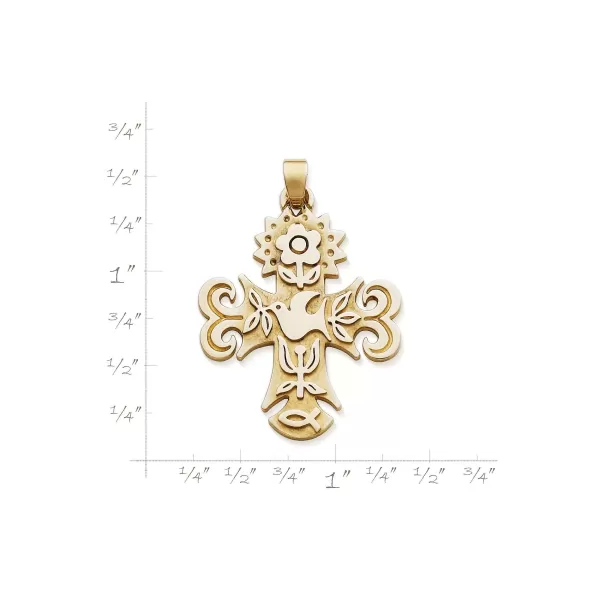 James Avery Artisan Jewelry Charms-La Primavera Cross