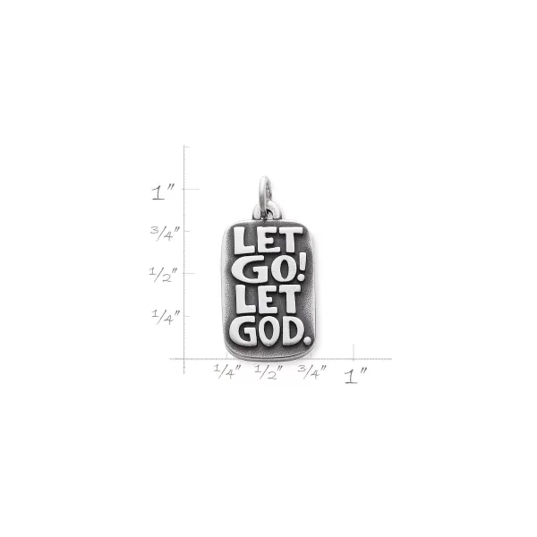 James Avery Artisan Jewelry Charms-Let Go Let God Charm