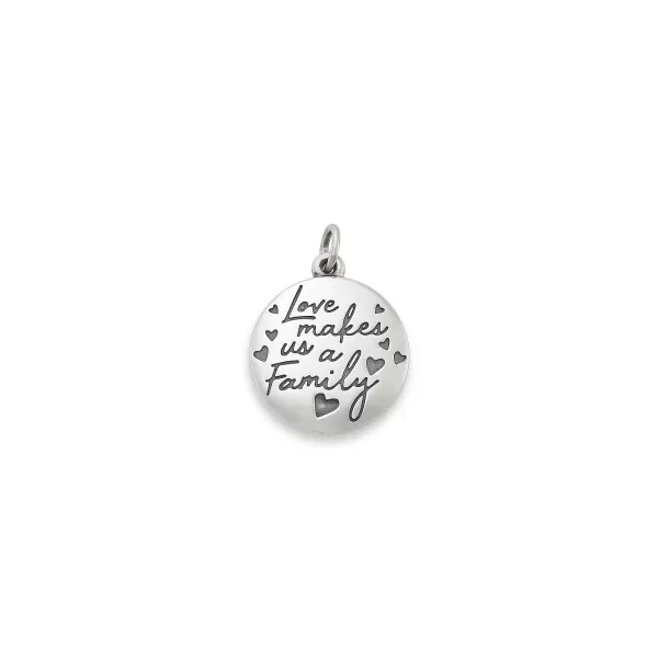 James Avery Artisan Jewelry Charms-Love Makes Us A Family Charm