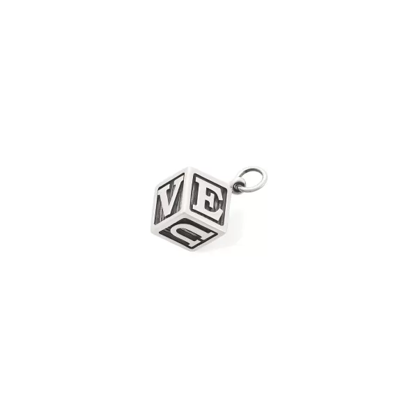 James Avery Artisan Jewelry Charms-Love U Wooden Block Charm