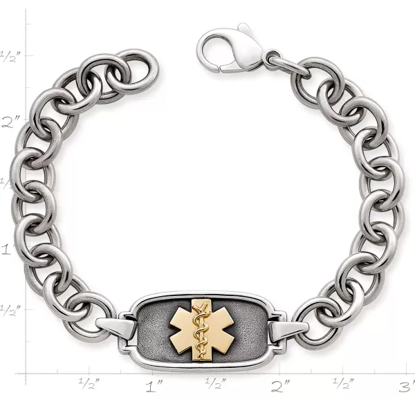 James Avery Artisan Jewelry Bracelets-Medical Alert Link Bracelet