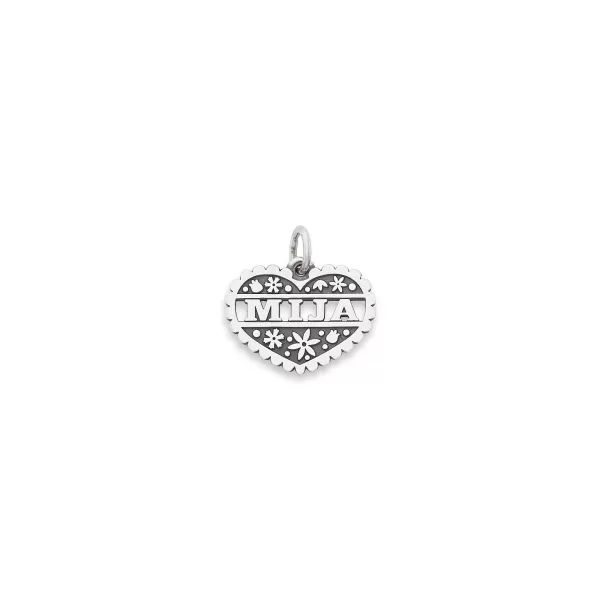 James Avery Artisan Jewelry Charms-Mija Heart Charm