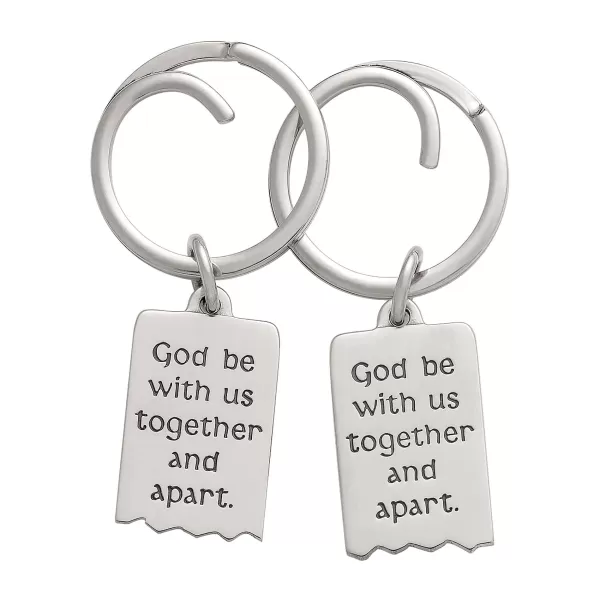 James Avery Artisan Jewelry Accessories-Mizpah Key Chain Set