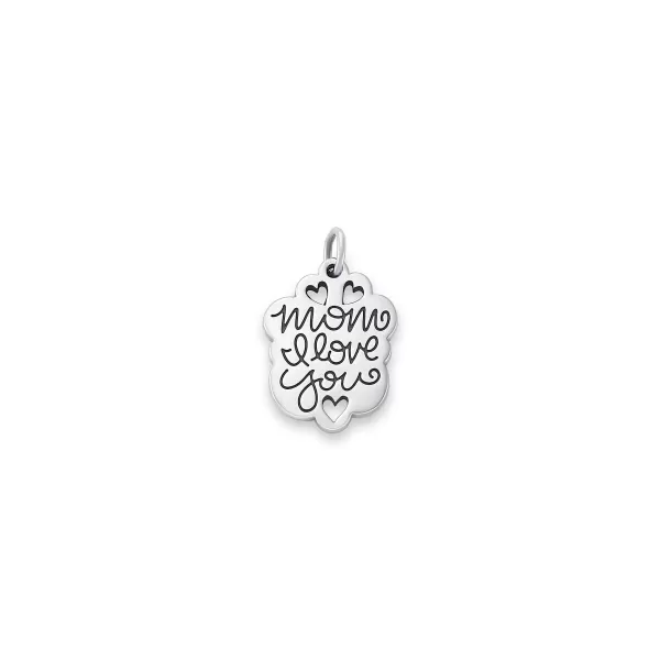 James Avery Artisan Jewelry Charms-Mom I Love You Charm