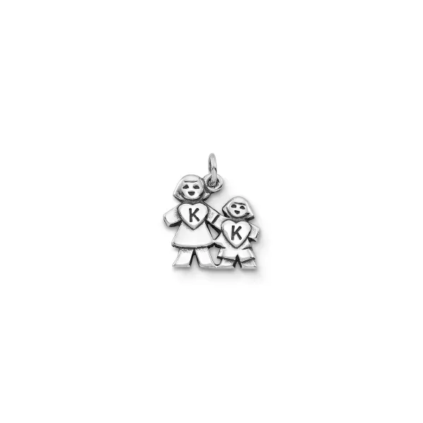 James Avery Artisan Jewelry Charms-Mother And Daughter Kk Charm