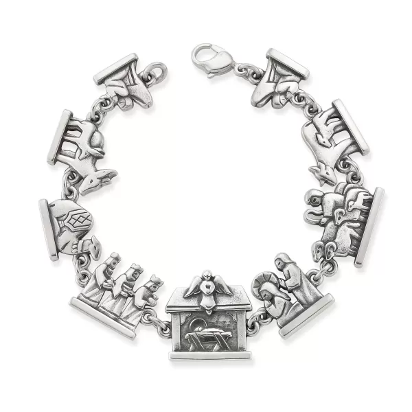 James Avery Artisan Jewelry Bracelets-Nativity Link Bracelet